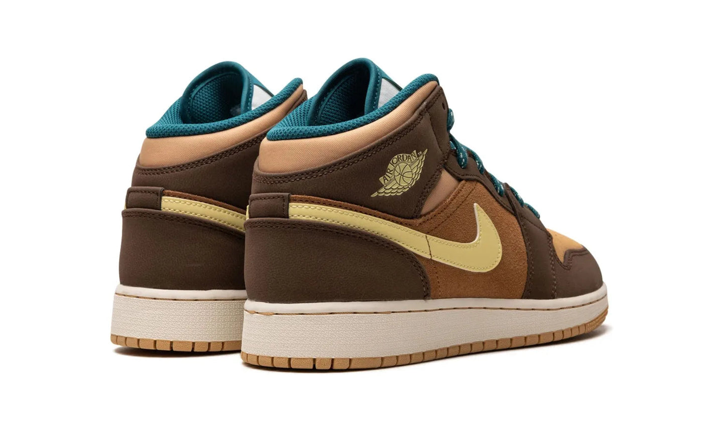 Air Jordan 1 Mid Cacao Wow (GS)