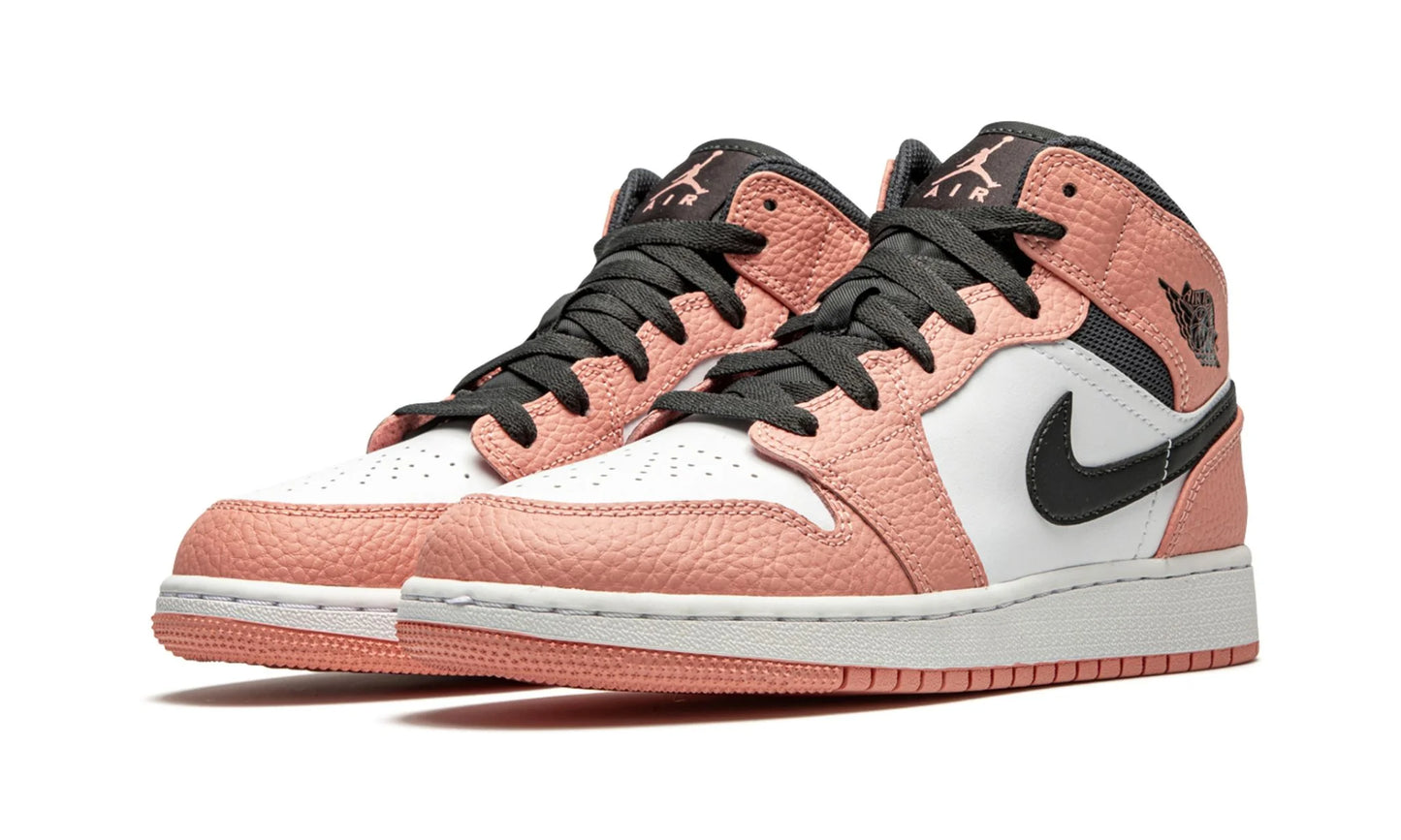 Air Jordan 1 Mid Pink Quartz (GS)