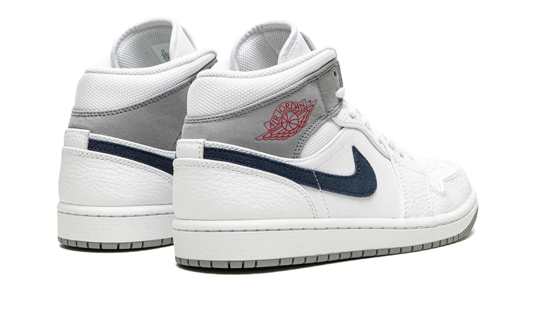 Air Jordan 1 Mid Paris White