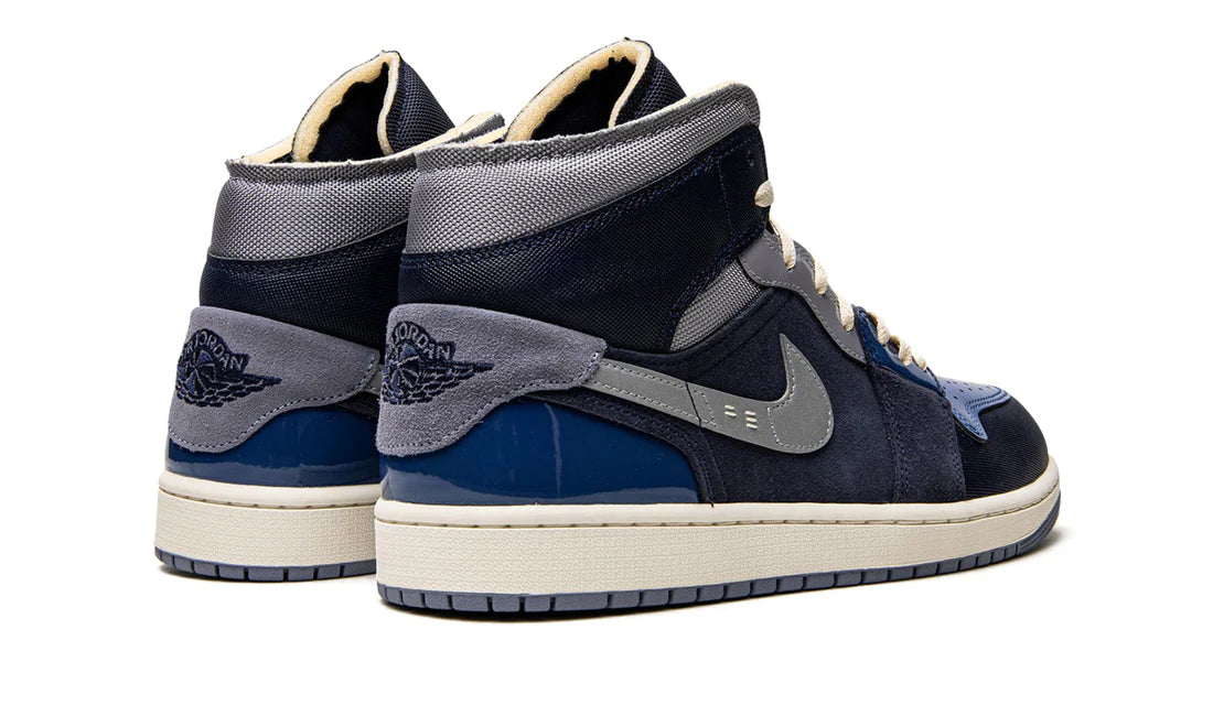 Air Jordan 1 Mid Craft Inside Out Obsidian