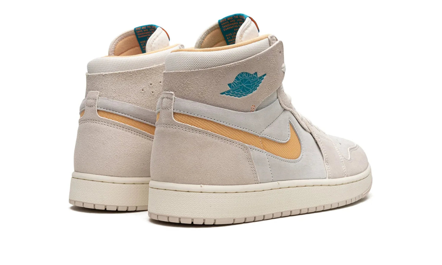 Air Jordan 1 Zoom CMFT 2 Orewood Brown Bright Citrus Sail