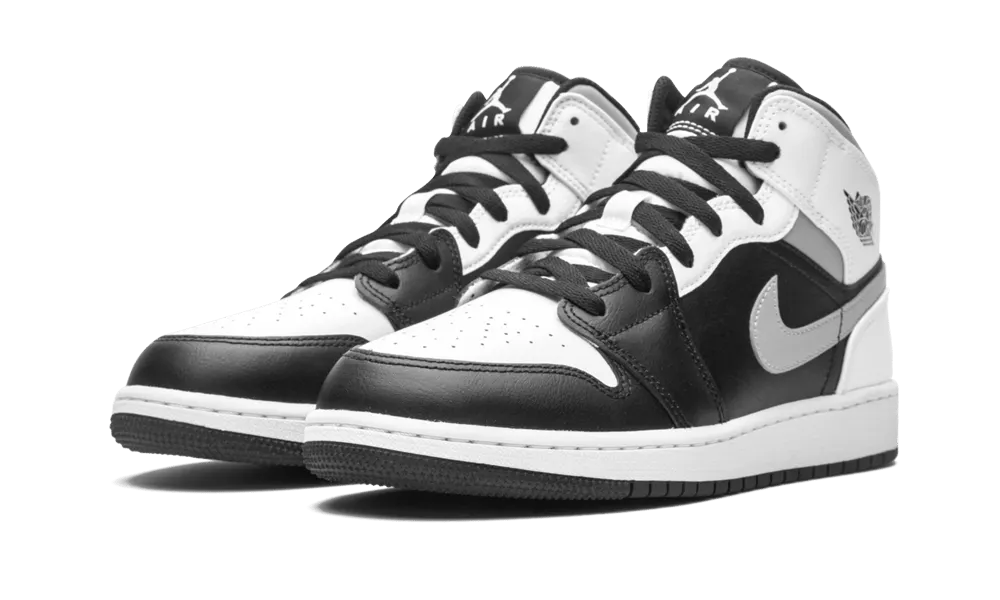 Air Jordan 1 Mid White Shadow (GS)