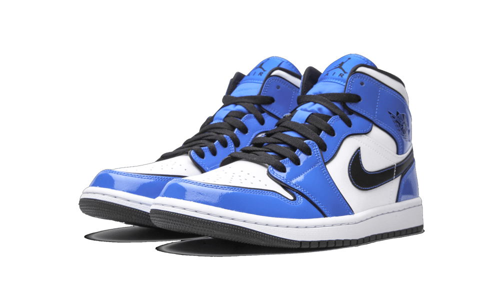 Air Jordan 1 Mid Signal Blue