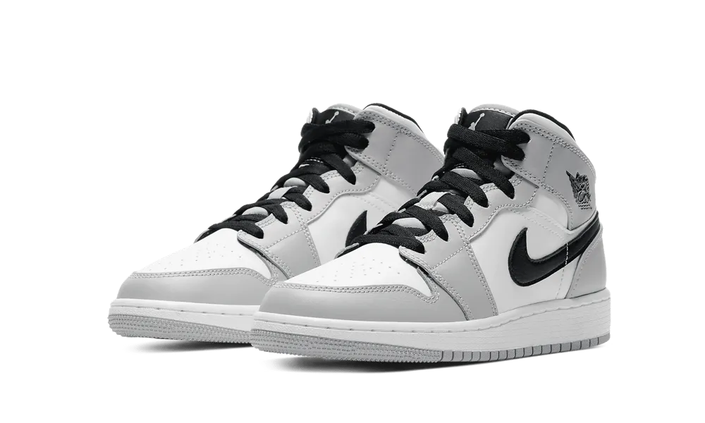 Air Jordan 1 Mid Light Smoke Grey (GS)