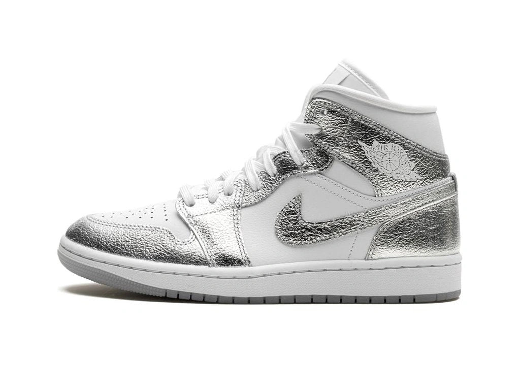 Air Jordan 1 Mid SE Metallic Silver