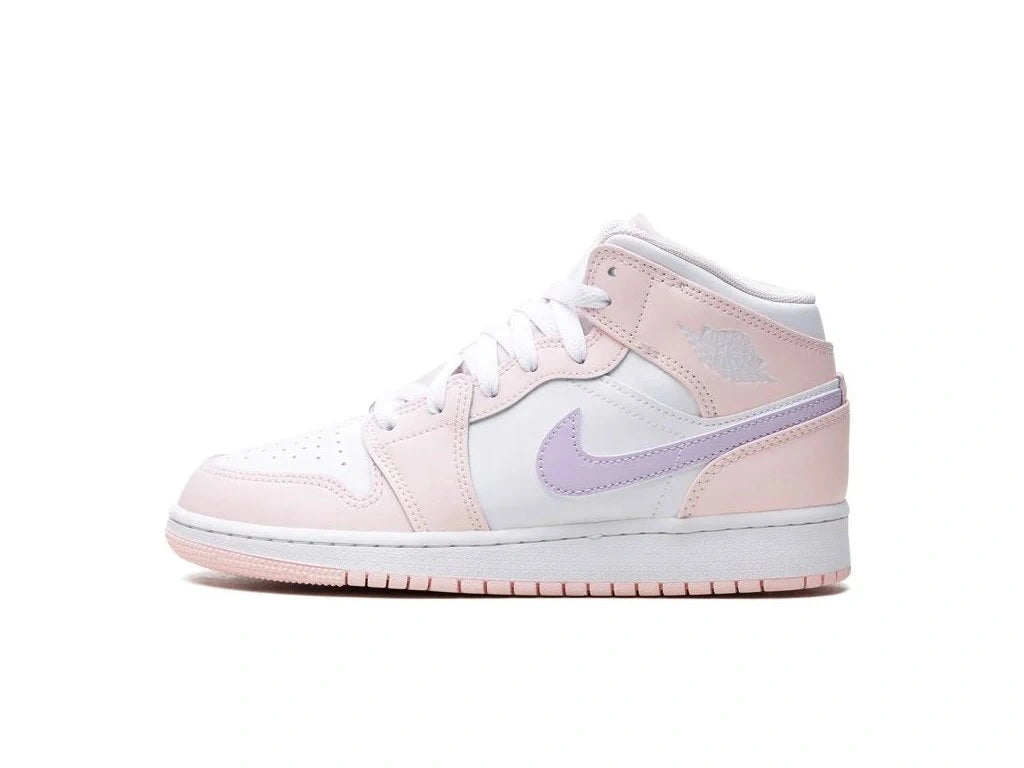 Air Jordan 1 Mid Pink Wash (GS)