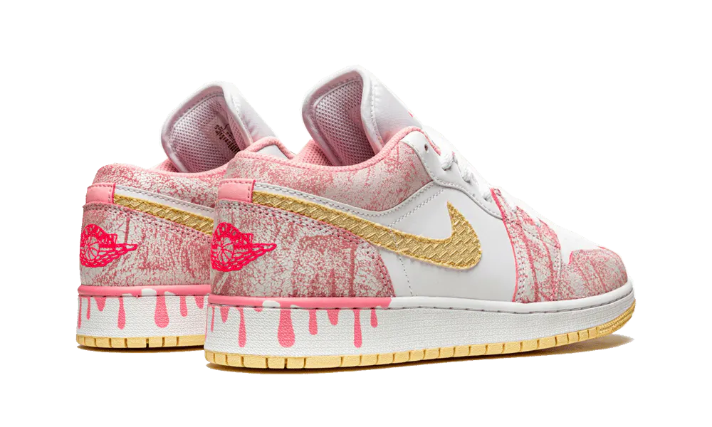 Air Jordan 1 Low Paint Drip (GS)