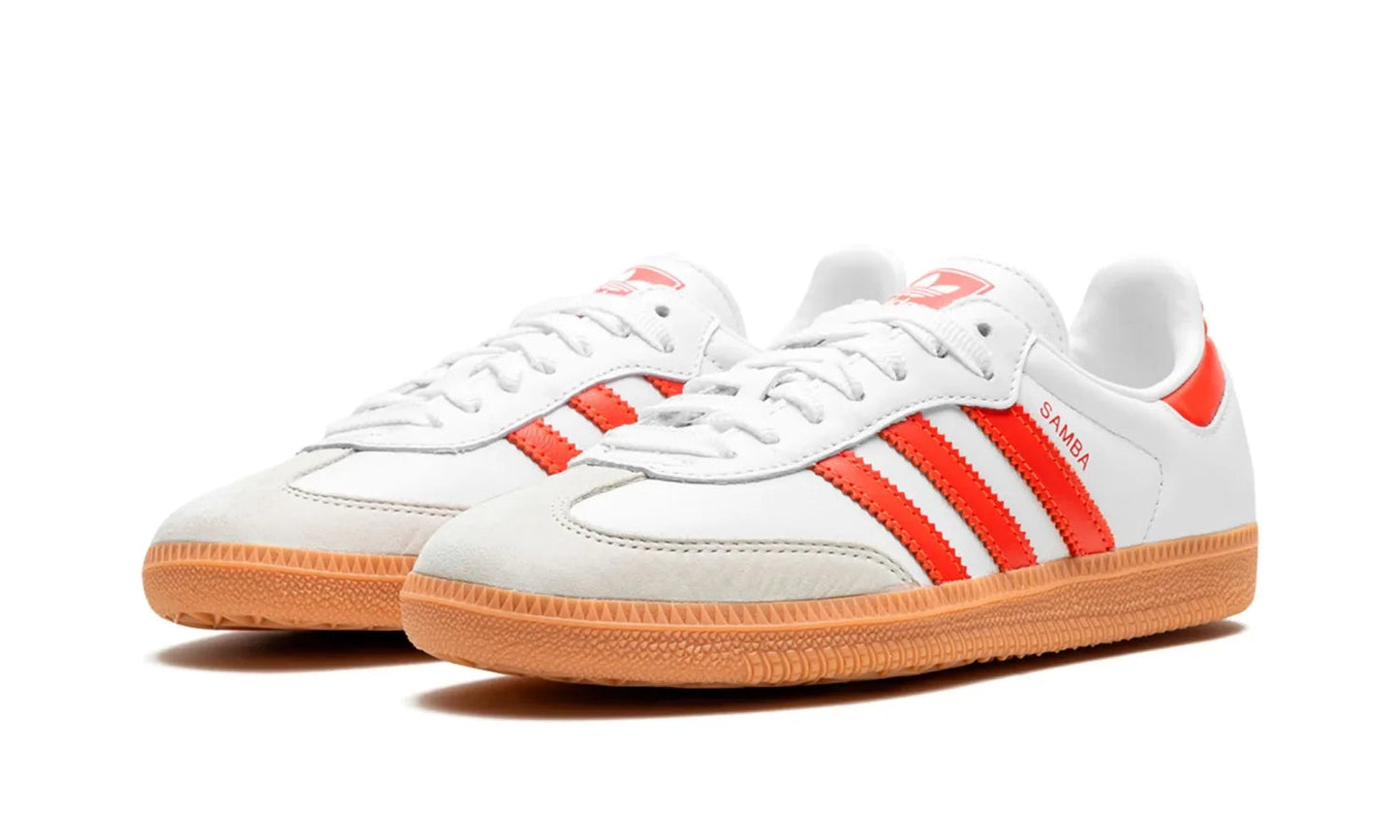 Adidas Samba OG White Solar Red Gum (W)