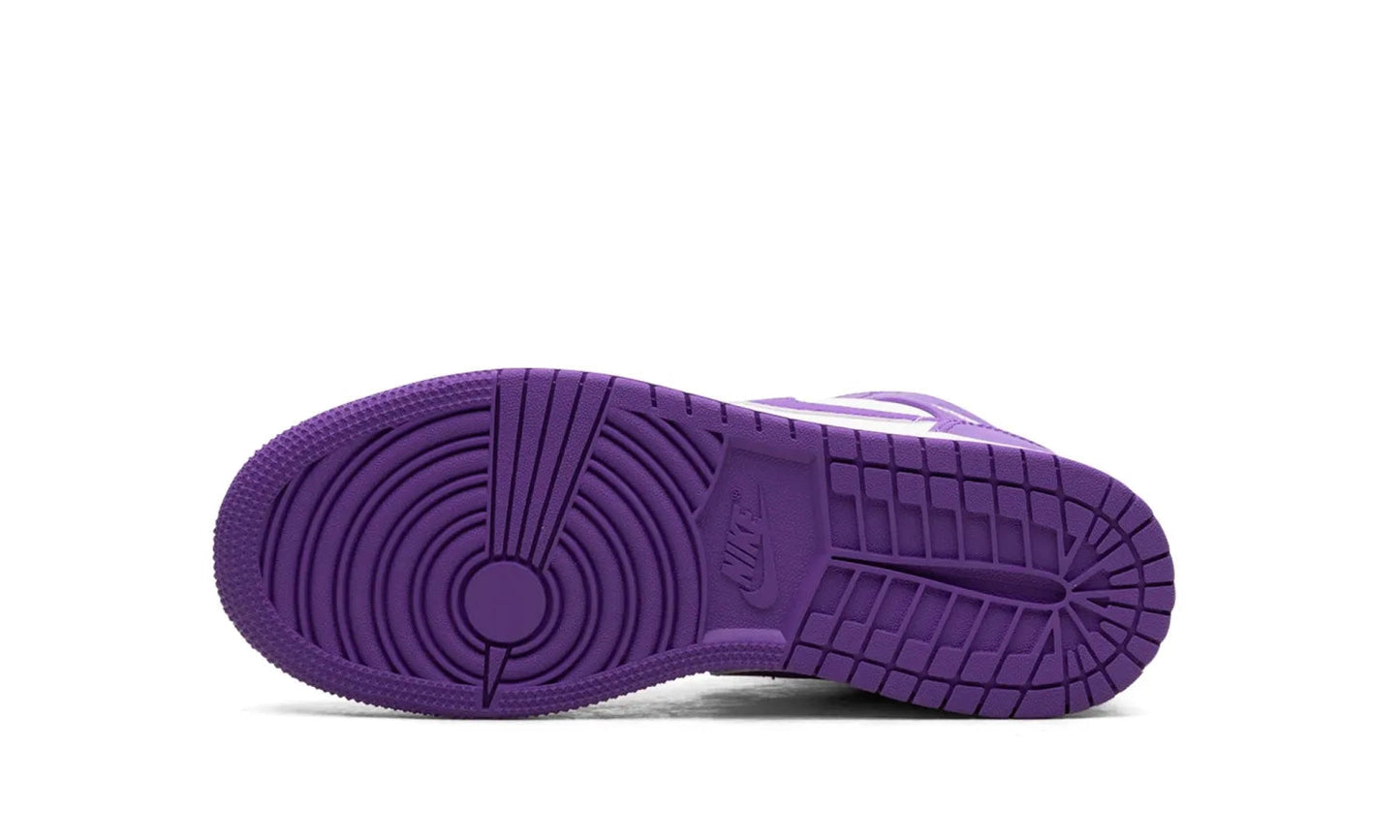Air Jordan 1 Mid Purple Venom (GS)