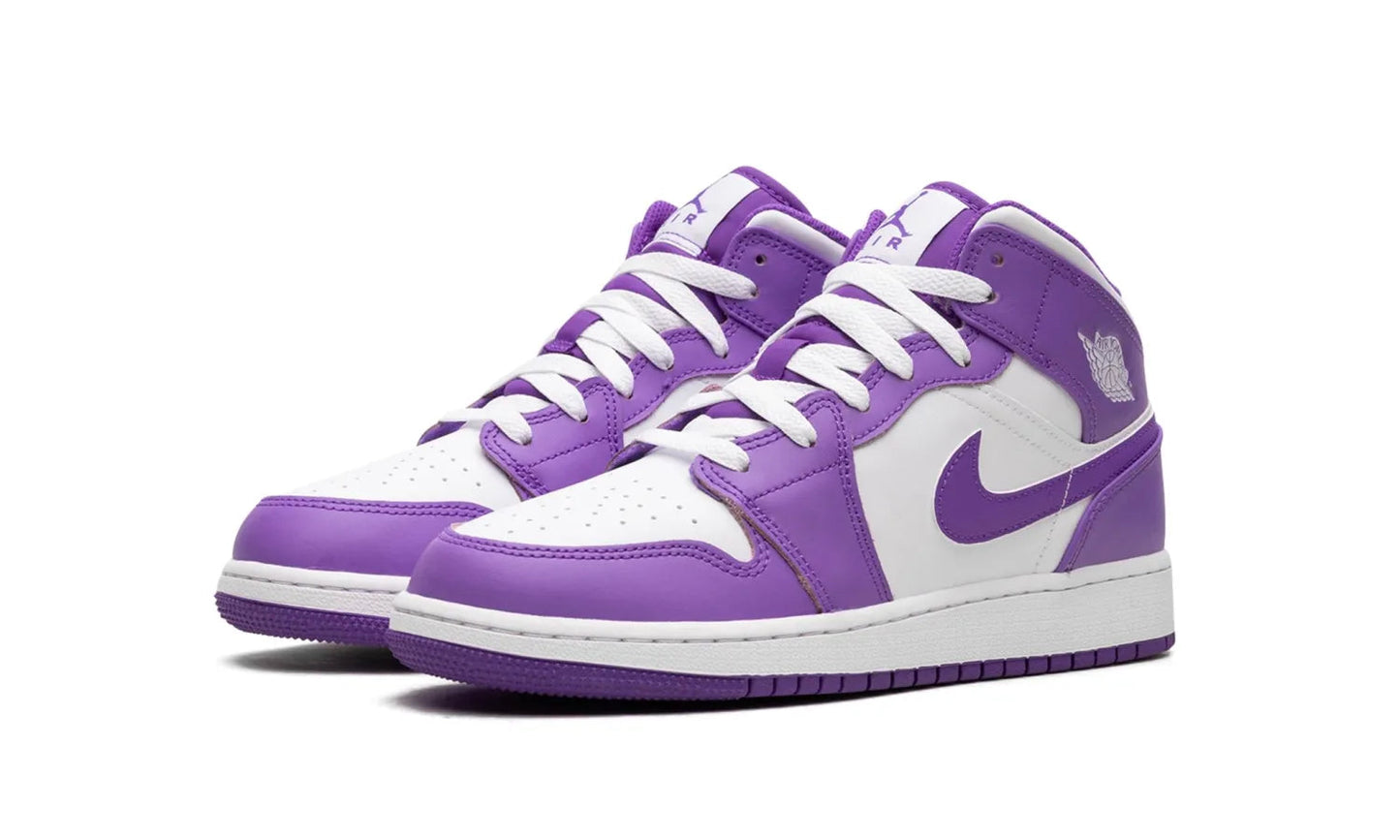 Air Jordan 1 Mid Purple Venom (GS)