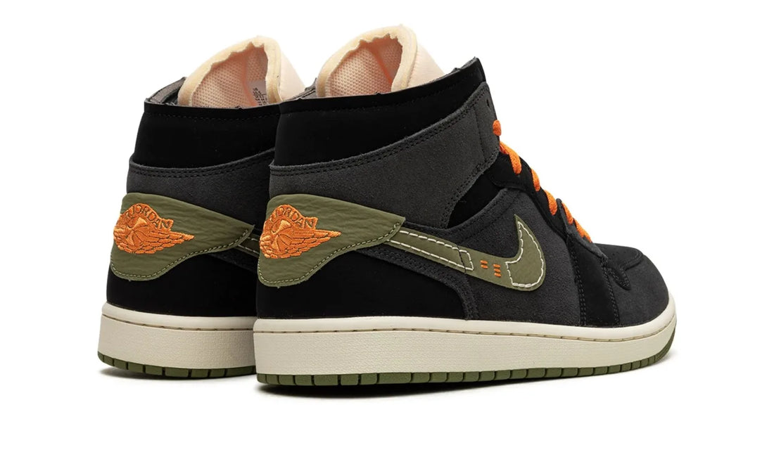 Air Jordan 1 Mid Craft Anthracite Light Olive