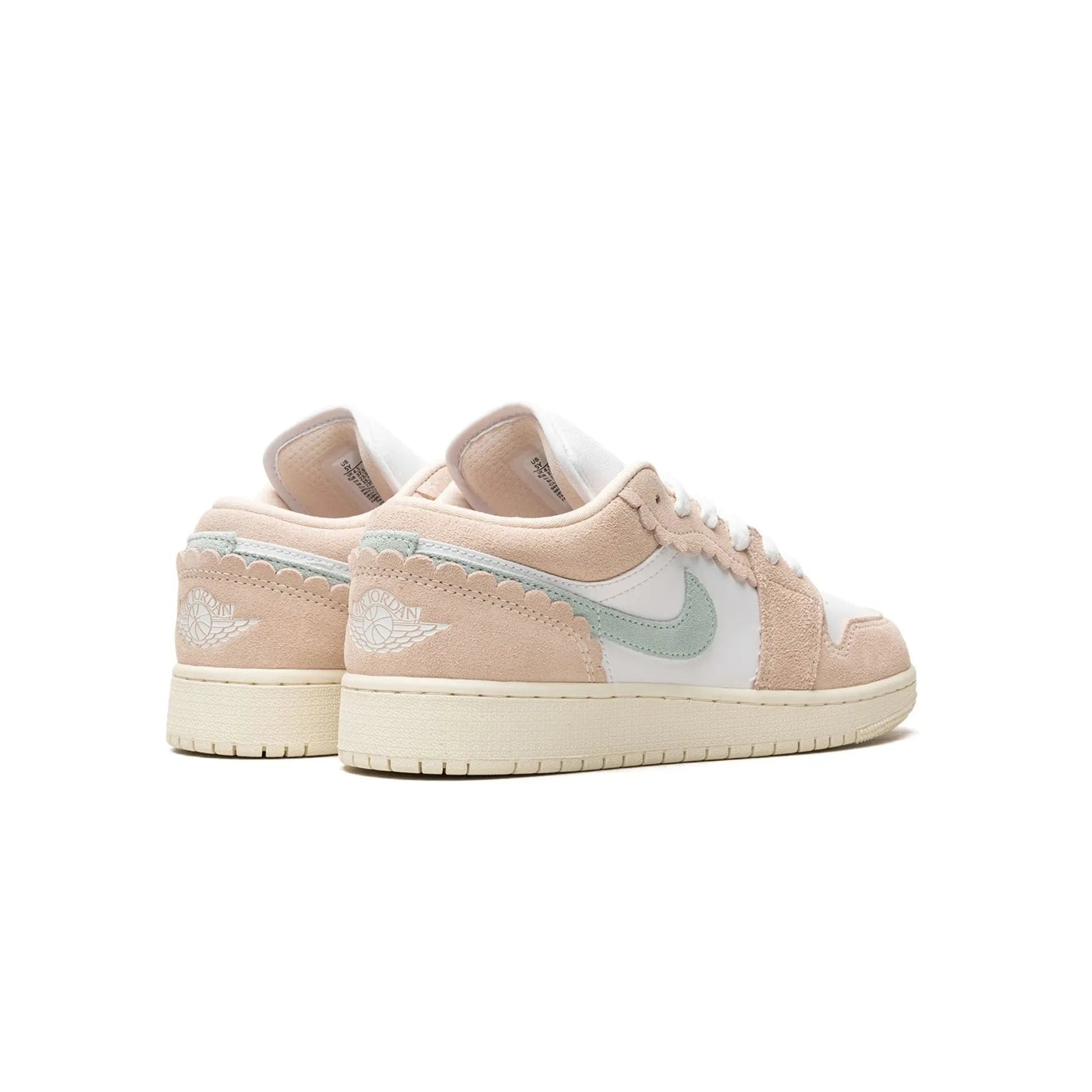 Air Jordan 1 Low Scalloped Edge Guava Ice (GS)