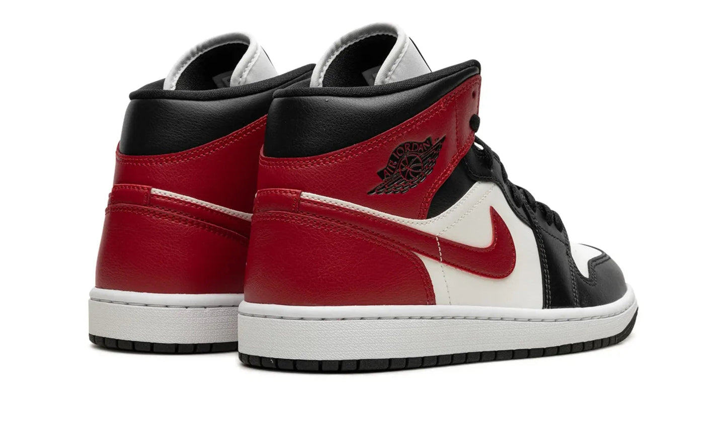 Air Jordan 1 Mid Gym Red Off Noir (W)
