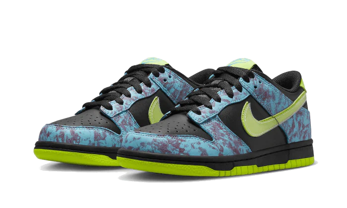 Nike Dunk Low Acid Wash Baltic Blue Volt (GS)