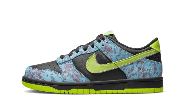 Nike Dunk Low Acid Wash Baltic Blue Volt (GS)