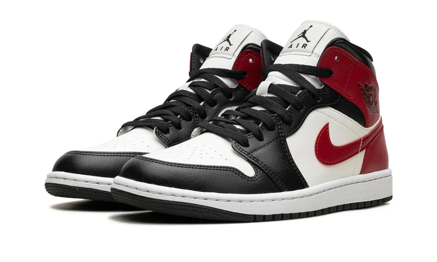 Air Jordan 1 Mid Gym Red Off Noir (W)