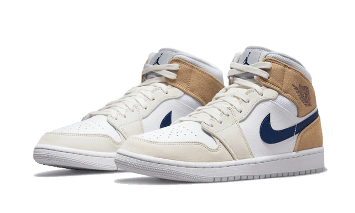 Air Jordan 1 Mid Tan Suede