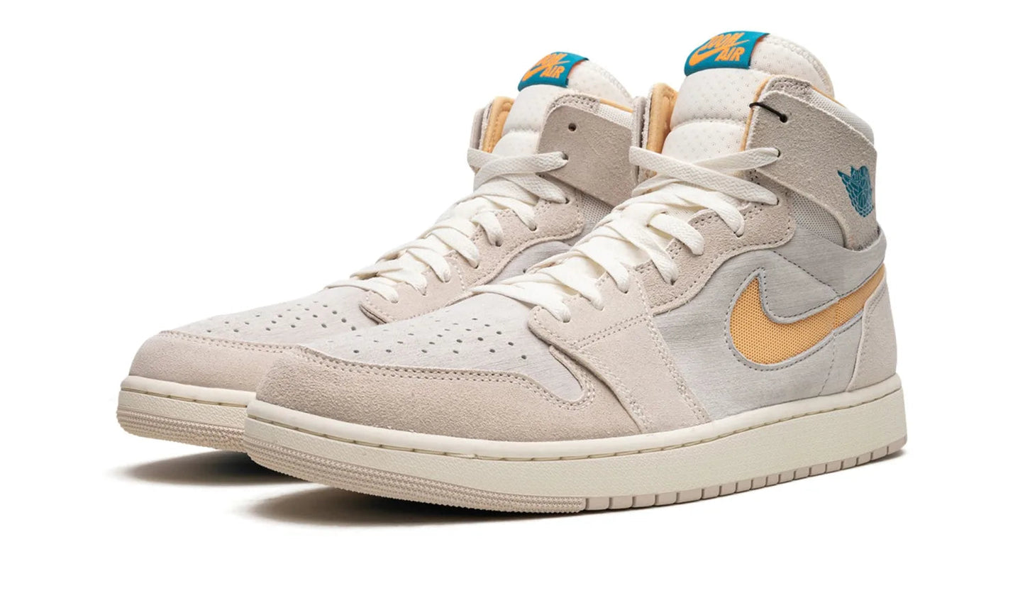 Air Jordan 1 Zoom CMFT 2 Orewood Brown Bright Citrus Sail
