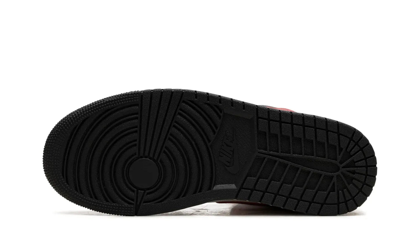 Air Jordan 1 Mid Gym Red Off Noir (W)