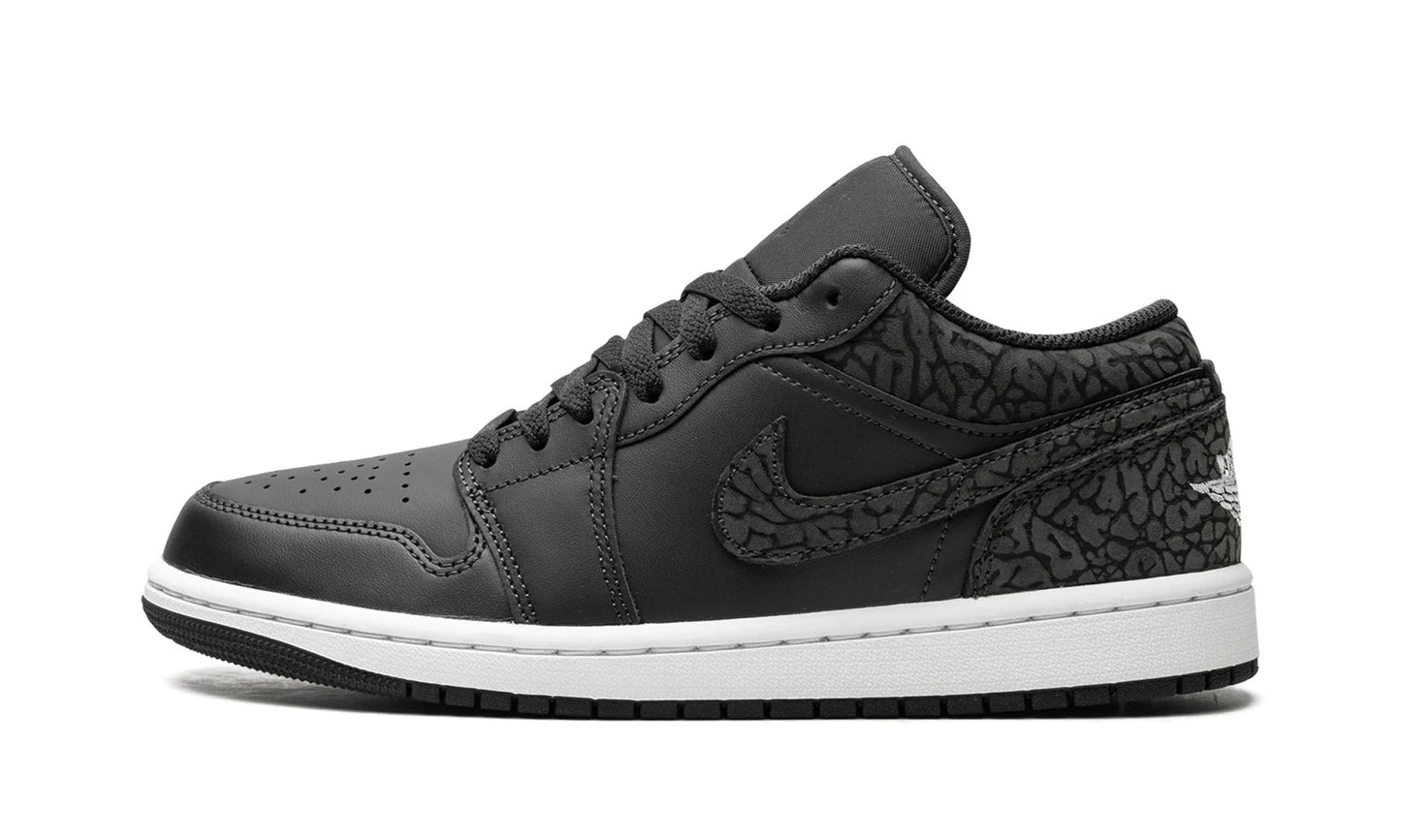 Air Jordan 1 Low Black Elephant