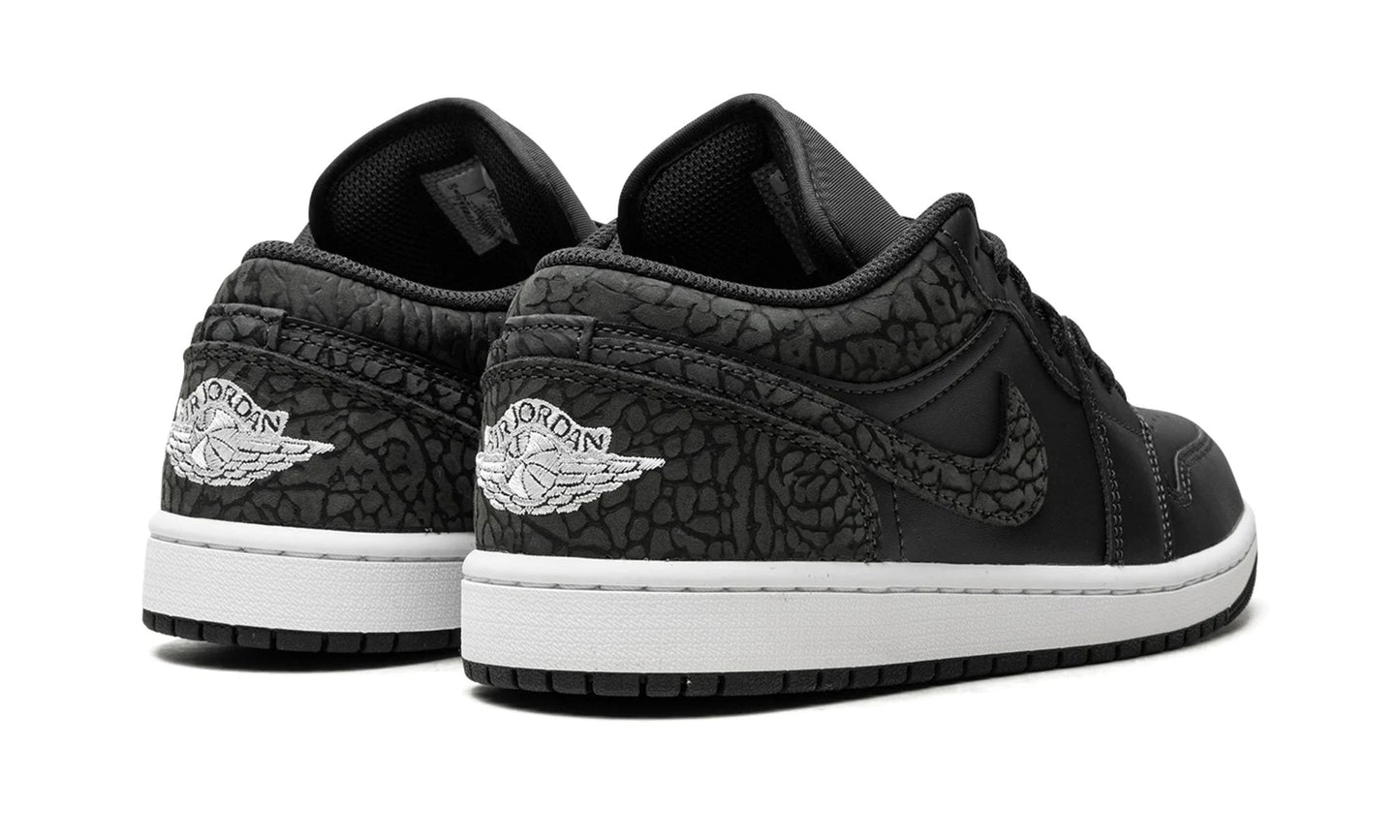 Air Jordan 1 Low Black Elephant