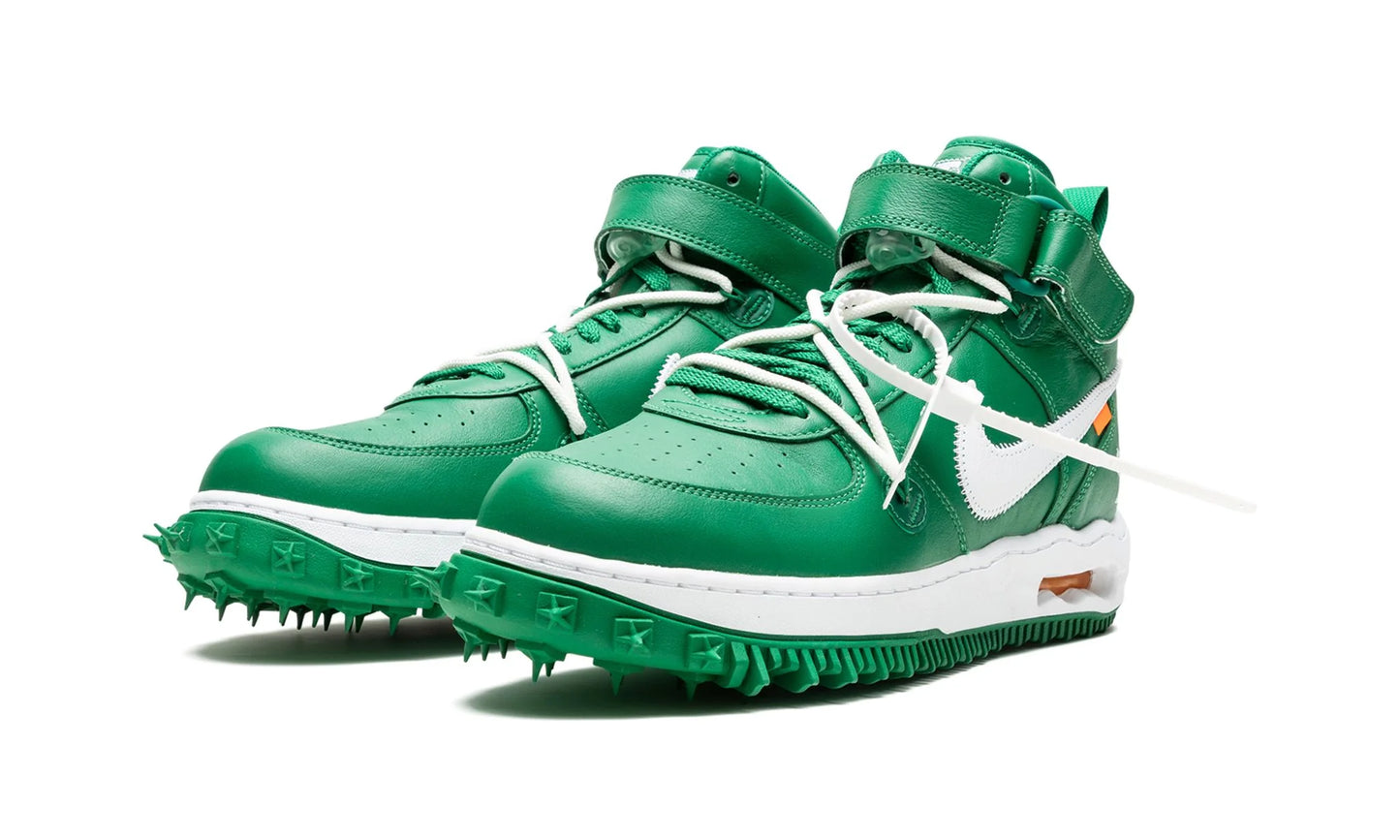 Off-White x Nike Air Force 1 Mid Pine Green