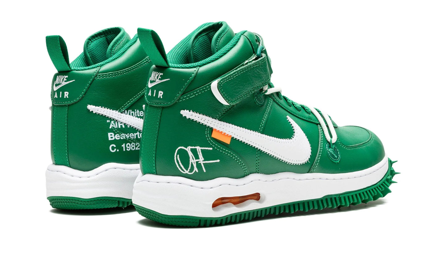Off-White x Nike Air Force 1 Mid Pine Green