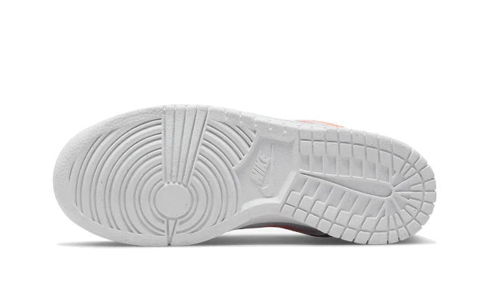 Nike Dunk Low 3D Swoosh Pure Platinum Total Orange (GS)
