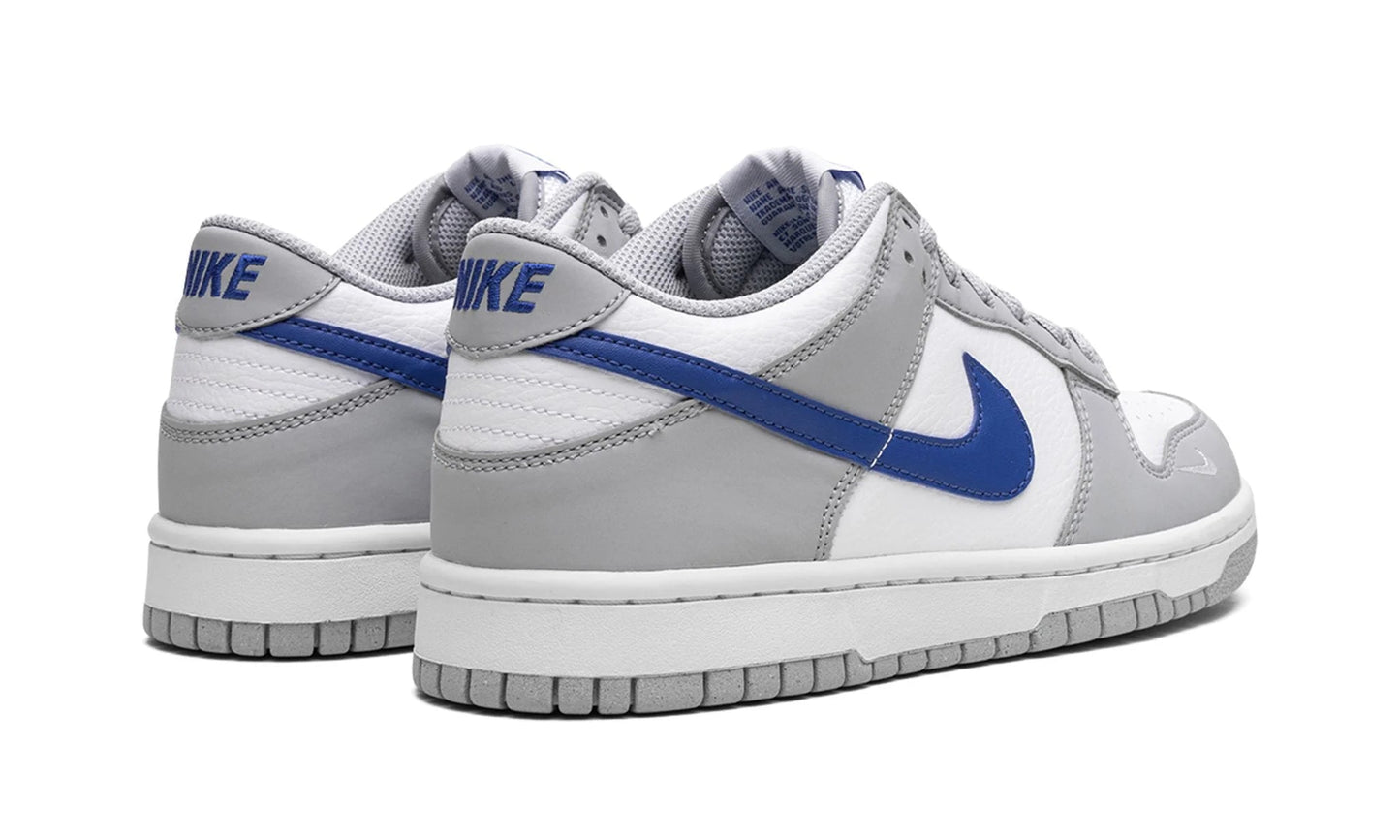 Nike Dunk Low Mini Swoosh Wolf Grey Game Royal (GS)