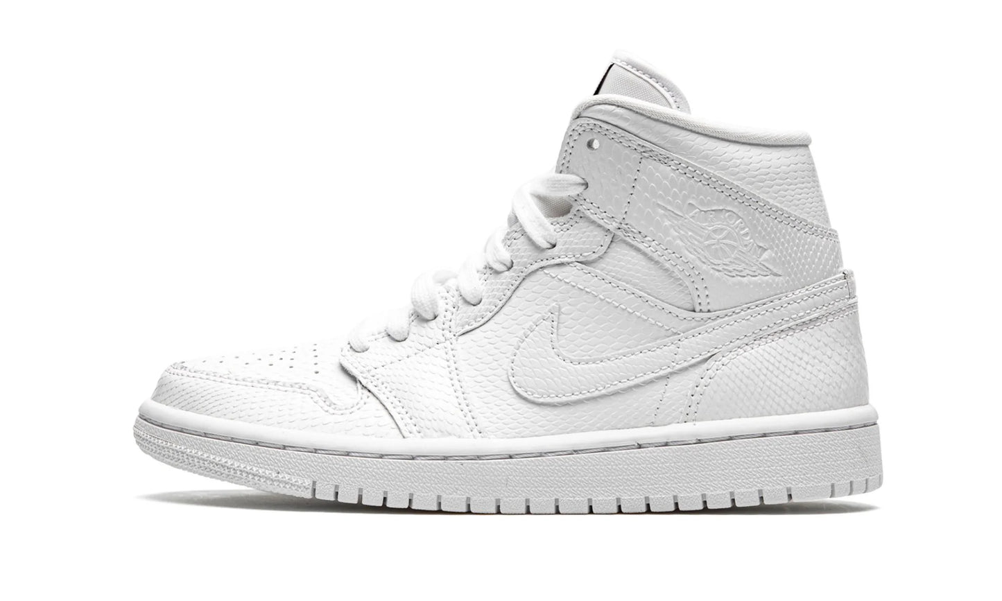 Air Jordan 1 Mid Snakeskin (W)