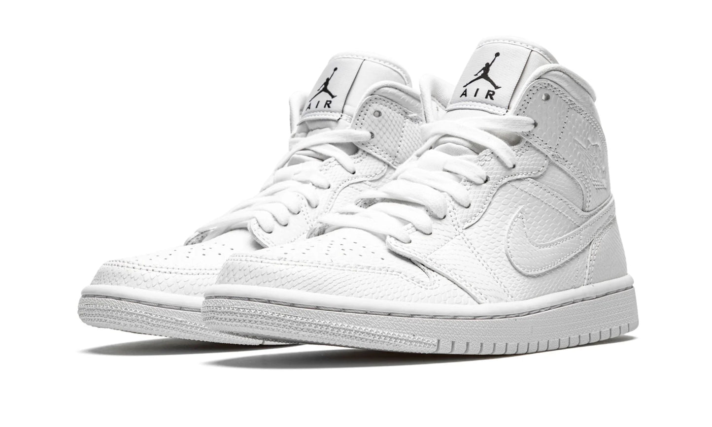 Air Jordan 1 Mid Snakeskin (W)