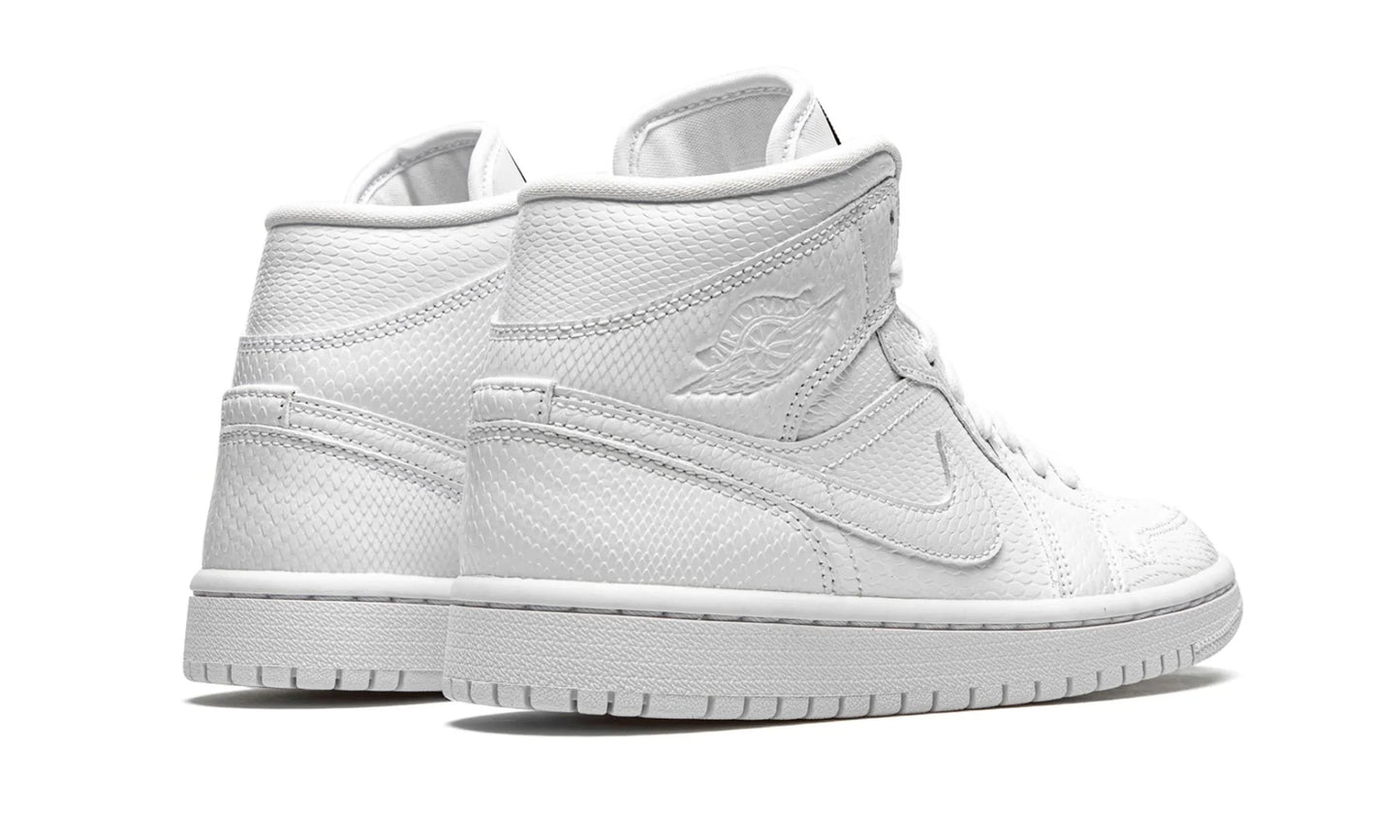 Air Jordan 1 Mid Snakeskin (W)