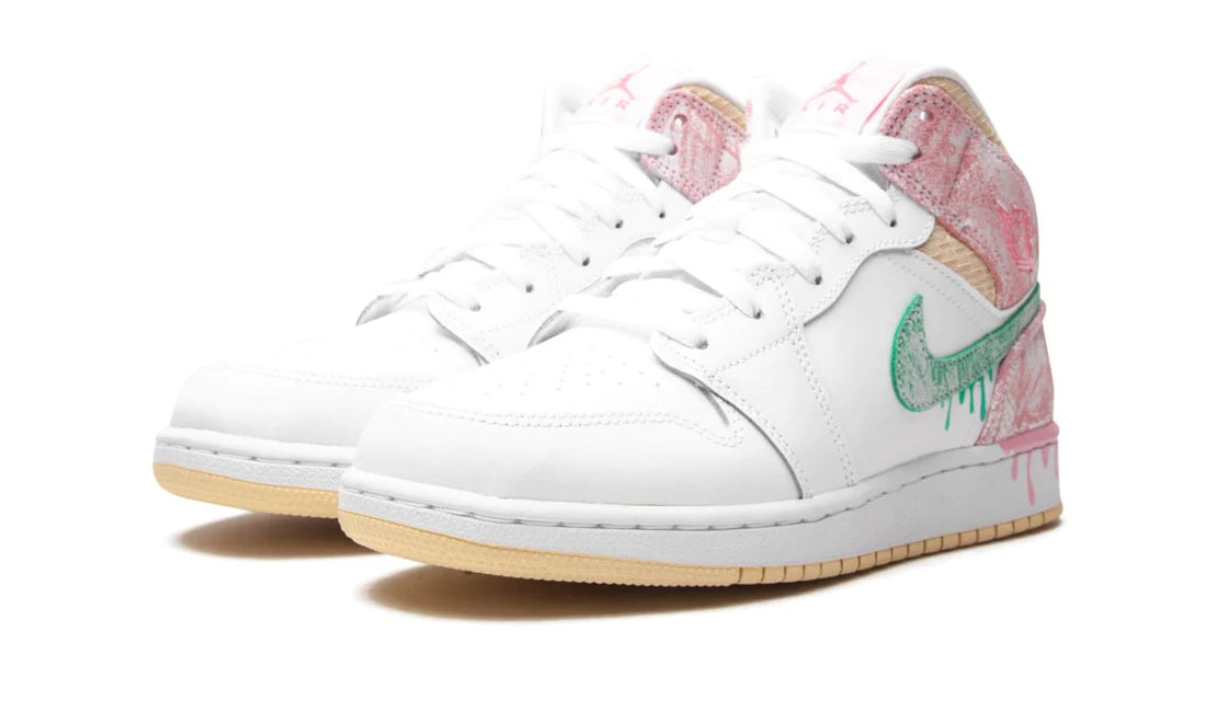 Air Jordan 1 Mid Paint Drop (GS)