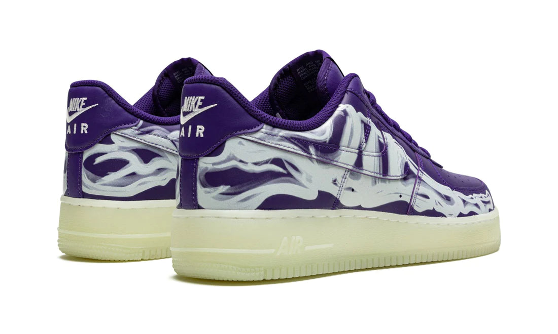 Nike Air Force 1 Low Purple Skeleton