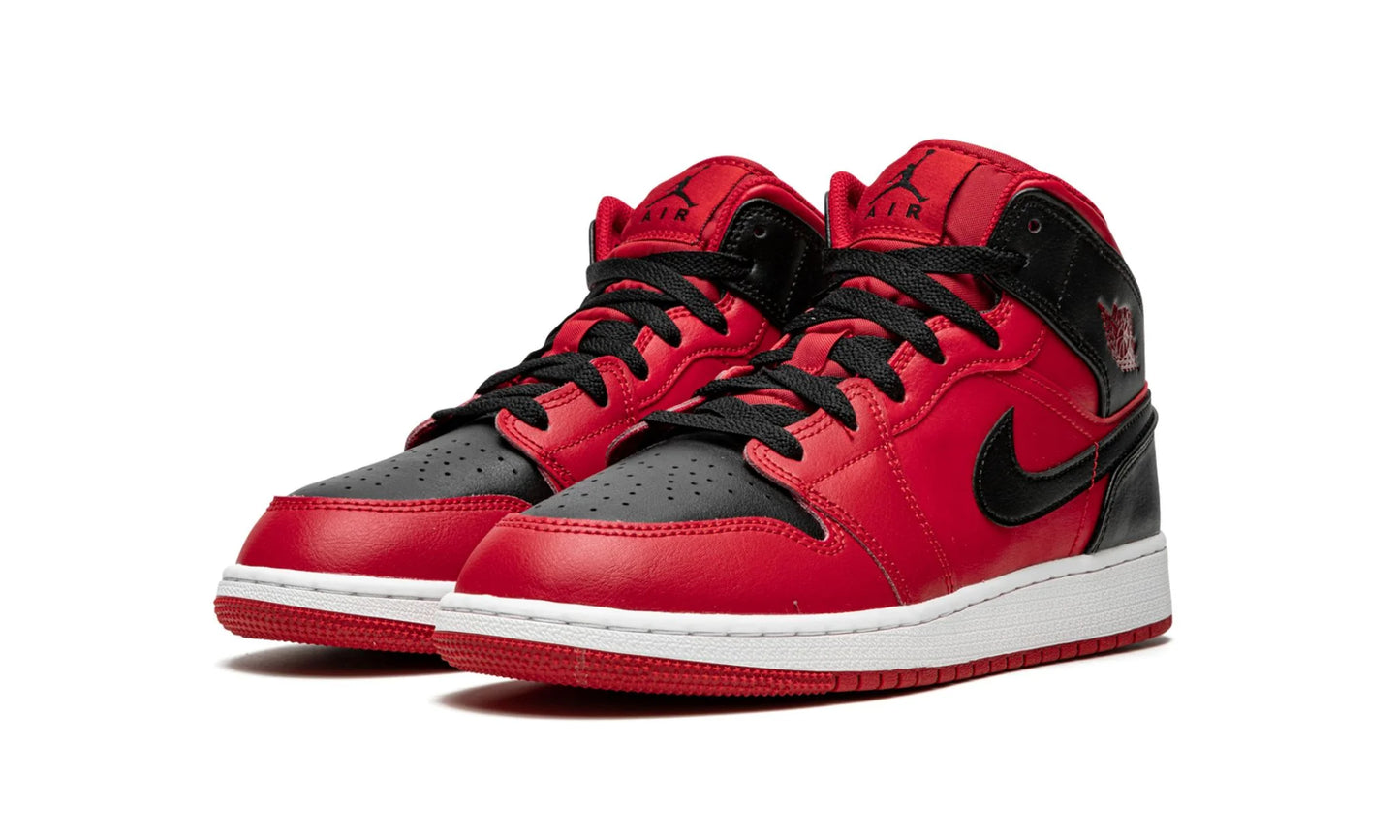Air Jordan 1 Mid Reverse Bred (GS)