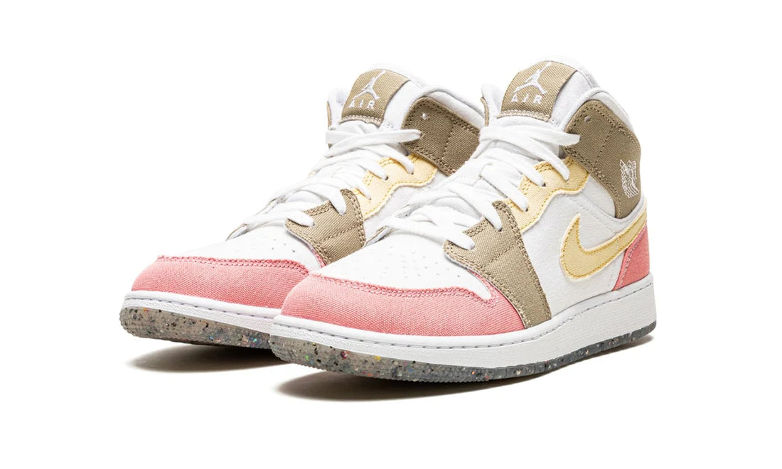Air Jordan 1 Mid Pastel Grind (GS)