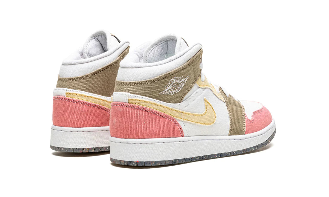 Air Jordan 1 Mid Pastel Grind (GS)