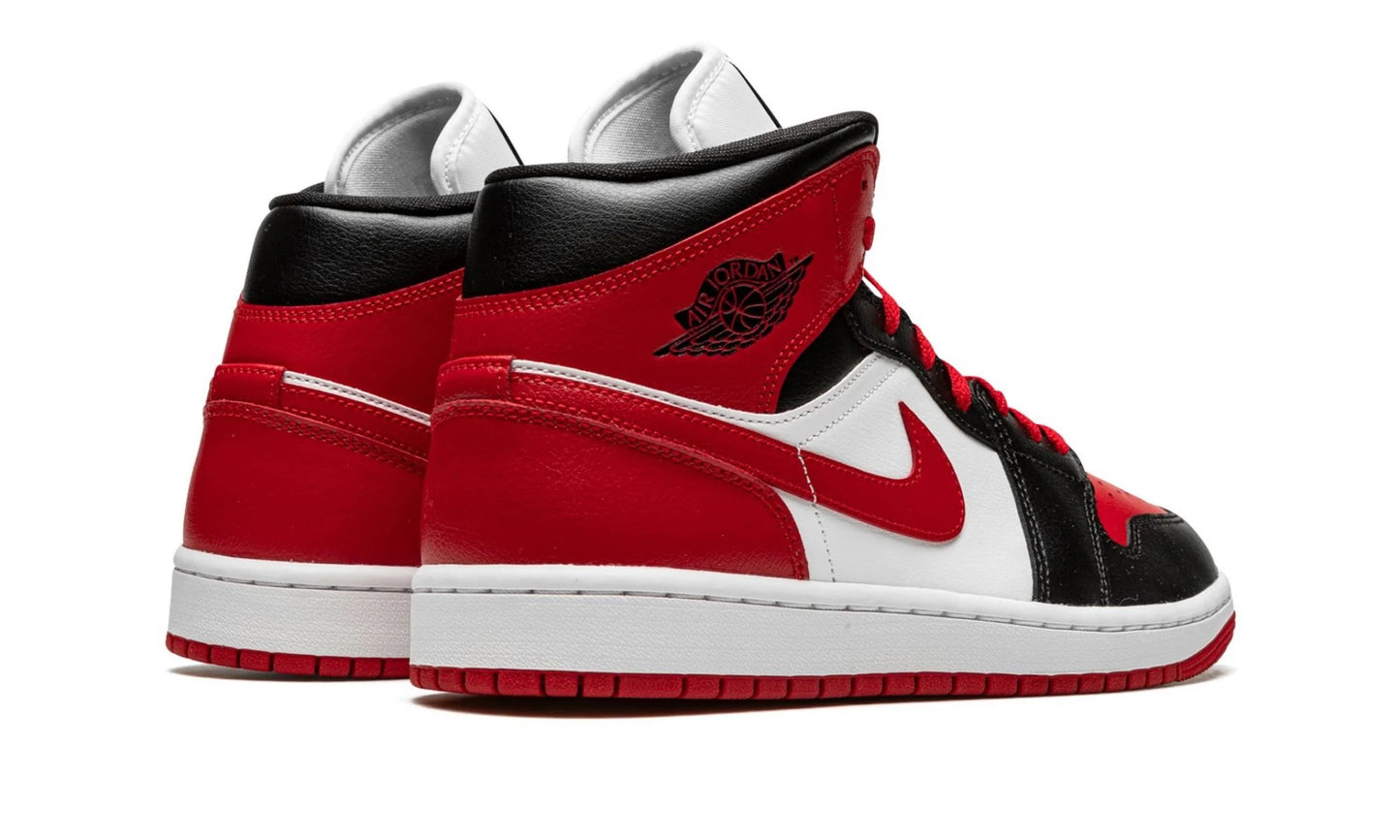 Air Jordan 1 Mid Alternate Bred Toe (W)