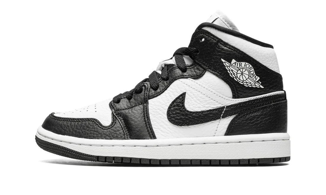 Air Jordan 1 Mid Invert Black White (W)