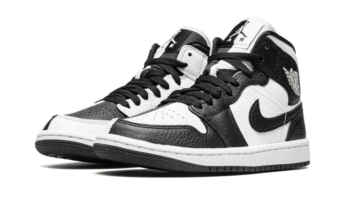 Air Jordan 1 Mid Invert Black White (W)