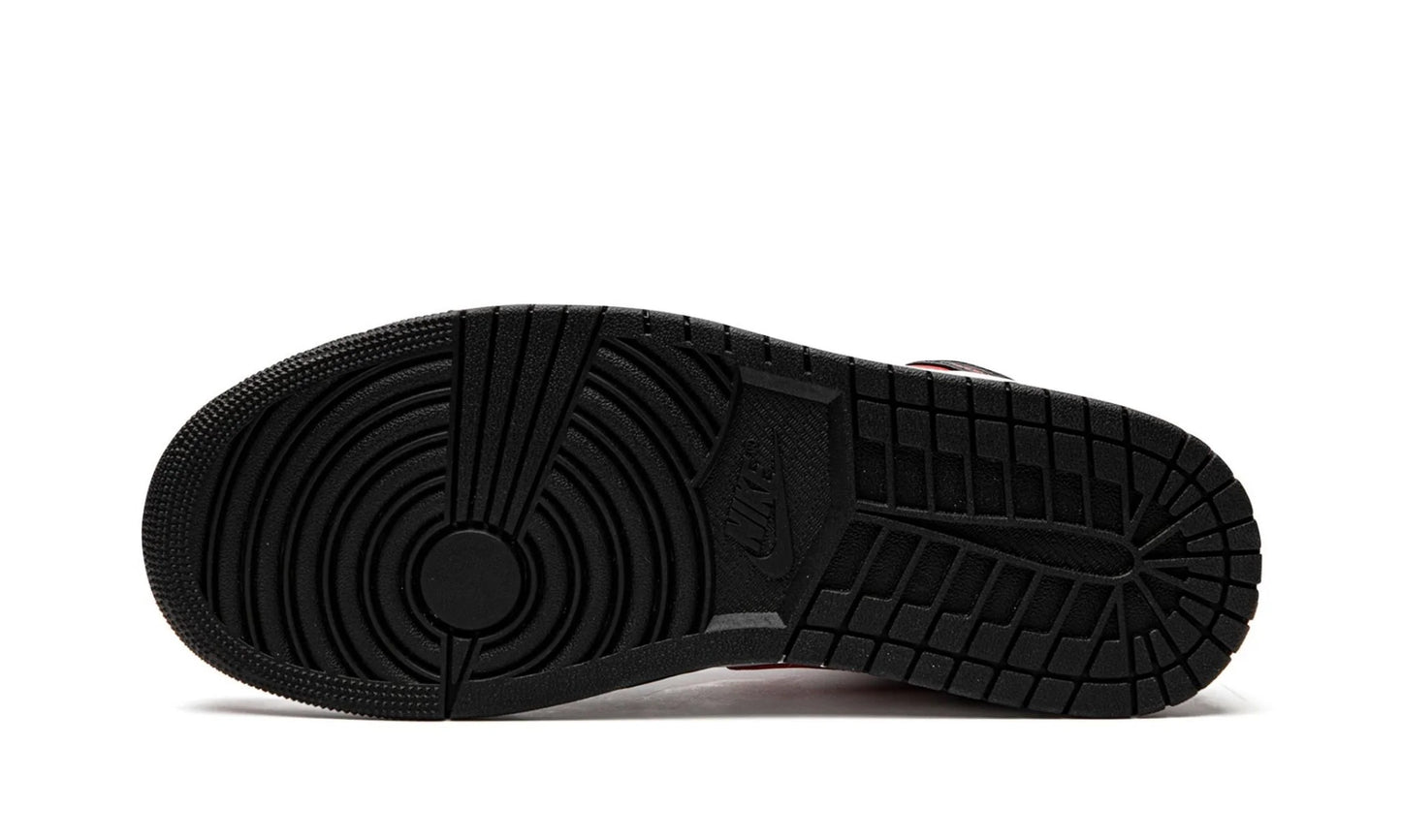 Air Jordan 1 Mid White Black Red (2022)