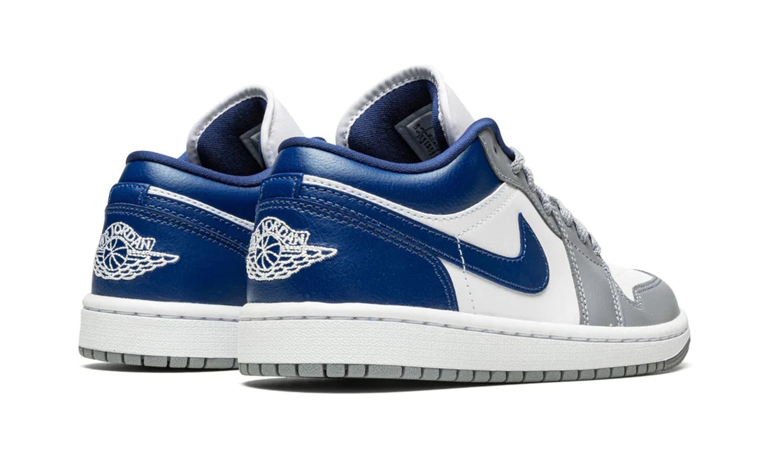 Air Jordan 1 Low White Grey Blue (W)