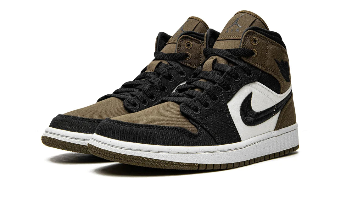 Air Jordan 1 Mid Olive Toe (W)