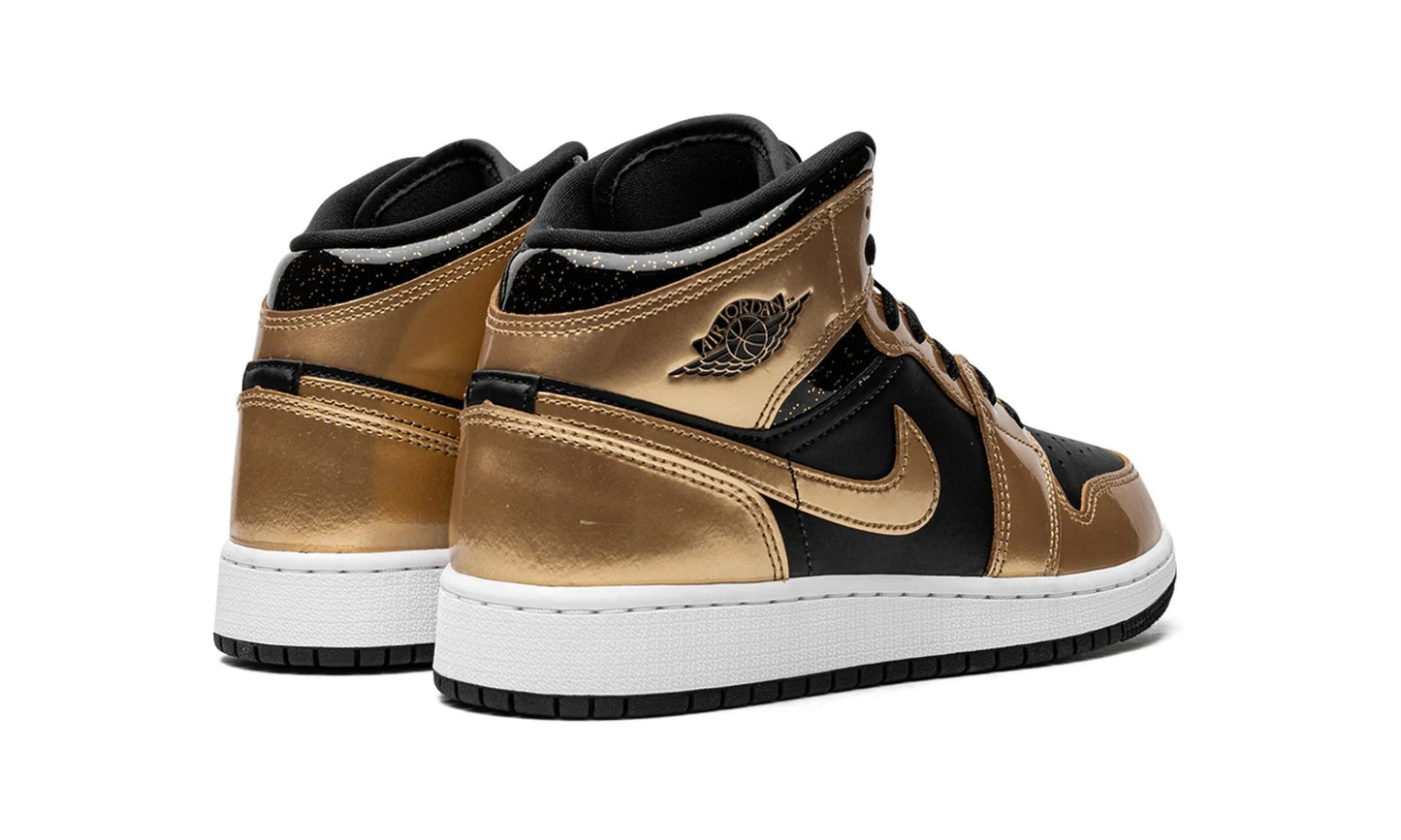 Air Jordan 1 Mid Metallic Gold (GS)