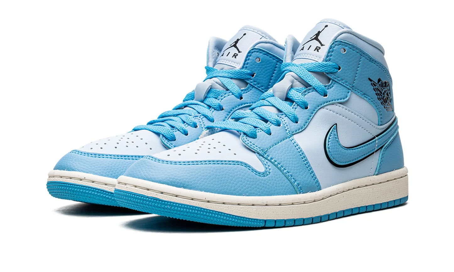 Air Jordan 1 Mid Ice Blue (W)