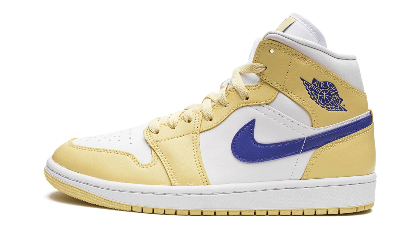 Air Jordan 1 Mid Lemon Wash Lapis (W)