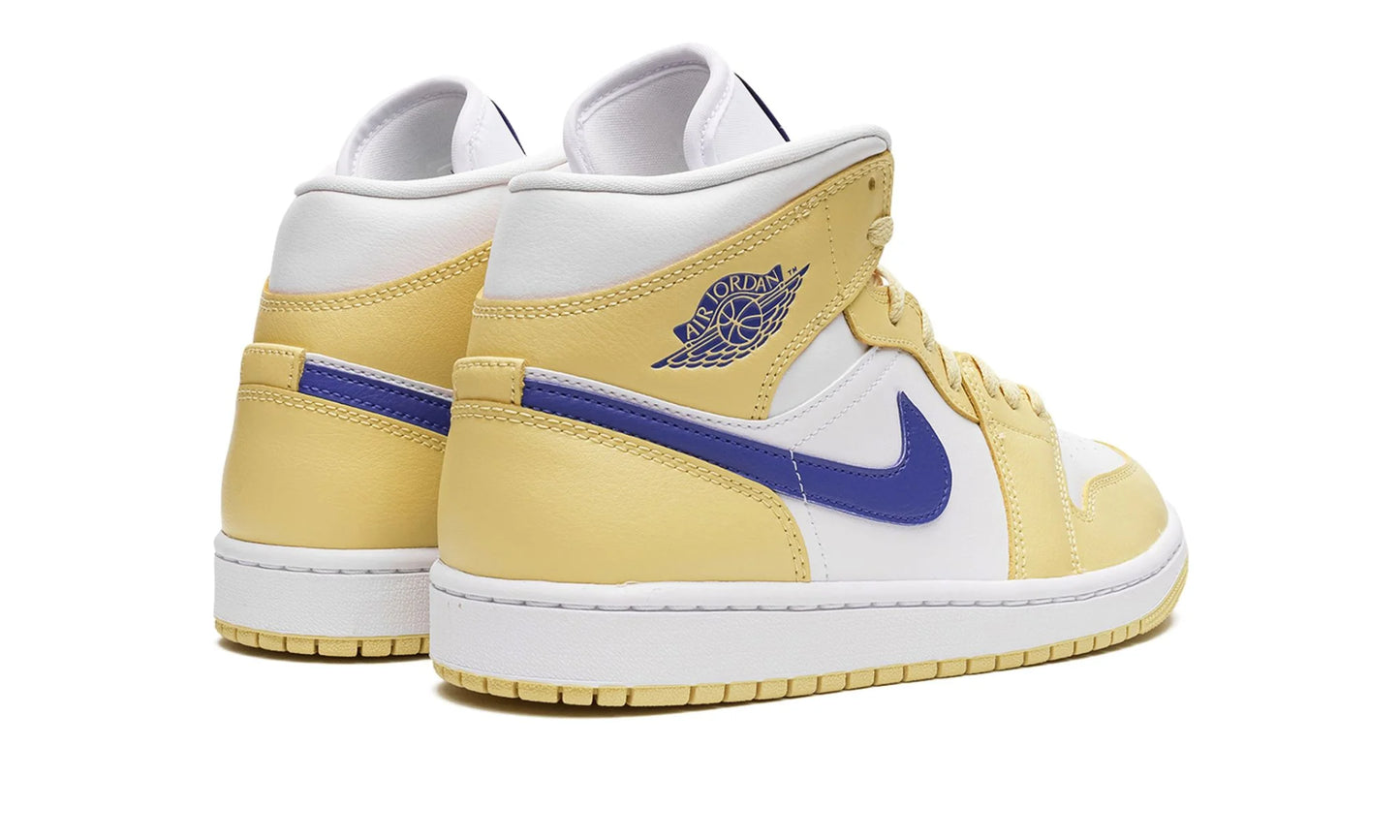 Air Jordan 1 Mid Lemon Wash Lapis (W)