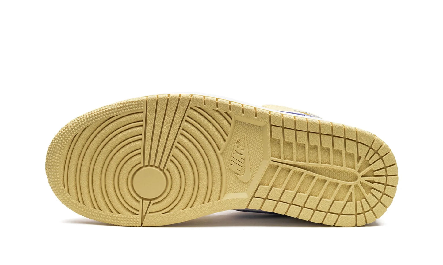 Air Jordan 1 Mid Lemon Wash Lapis (W)
