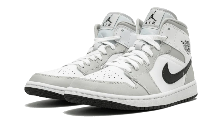 Air Jordan 1 Mid Light Smoke Grey (W)