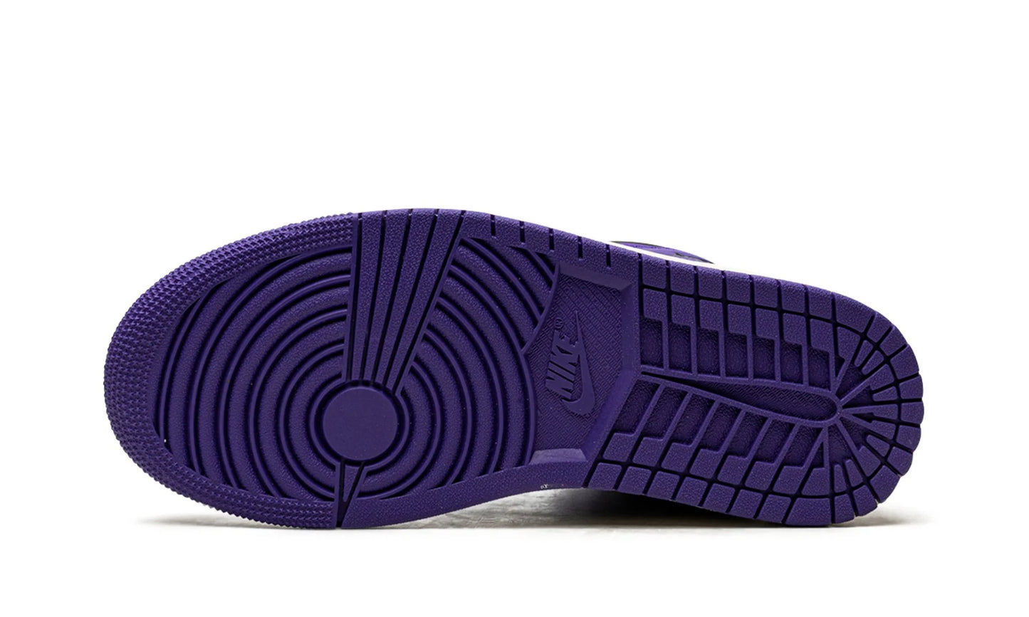 Air Jordan 1 Mid Purple Black (W)